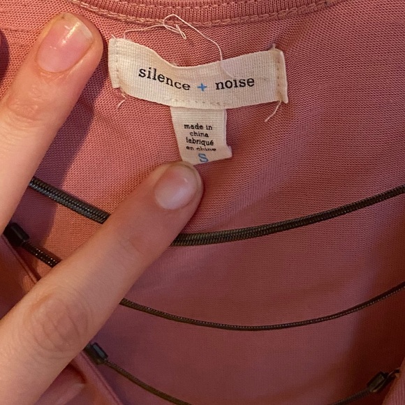 Pink V Neck Tank Top - Picture 2 of 4